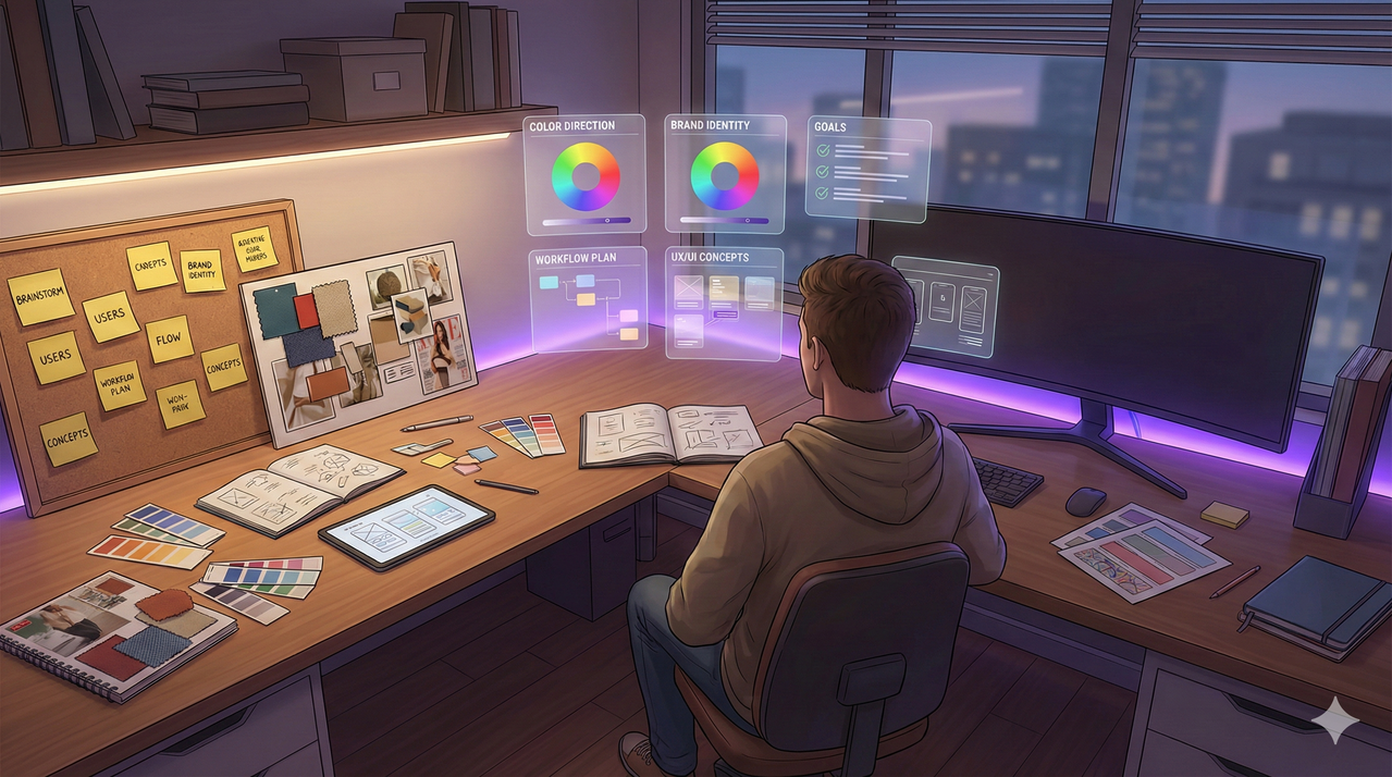 Design Process Illustration