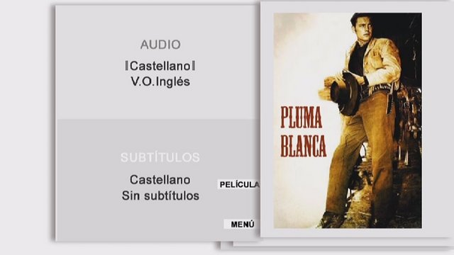 2 - Pluma Blanca [DVD9Full] [PAL] [Cast/Ing] [Sub:Cast] [1955] [Western]