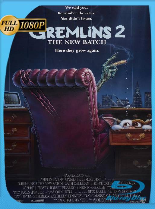 Gremlins 2: La nueva generación (1990) BRRip [1080p] [Latino] [GoogleDrive] [RangerRojo]