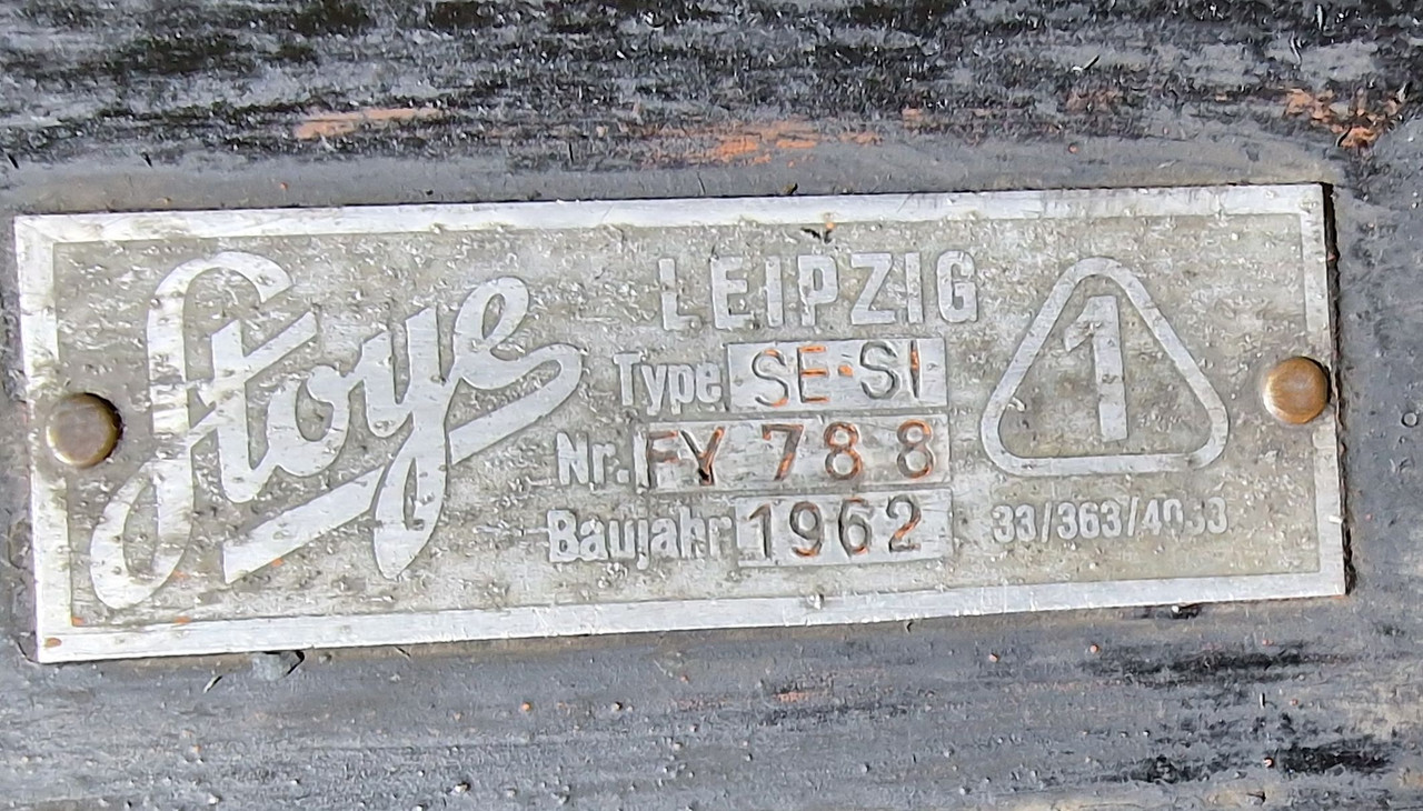 Typenschild