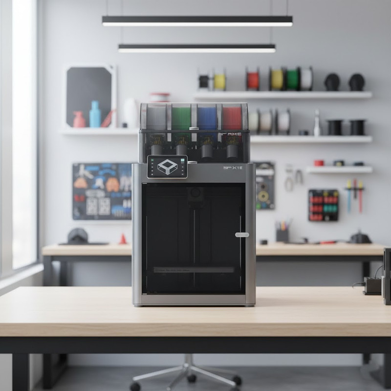 Impressora operando em modo offline com cartão SD