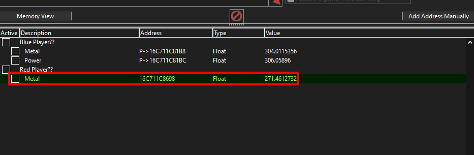 Cheat Engine :: View topic - Entity Address and Pointer Issue Regarding  Floating Point