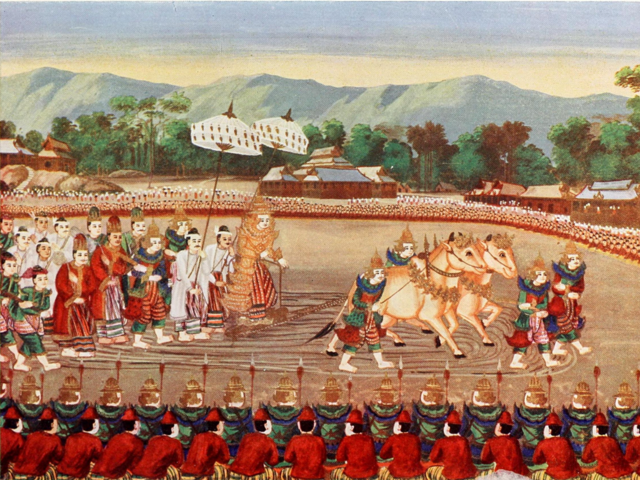 royal ploughing ceremony in thailand