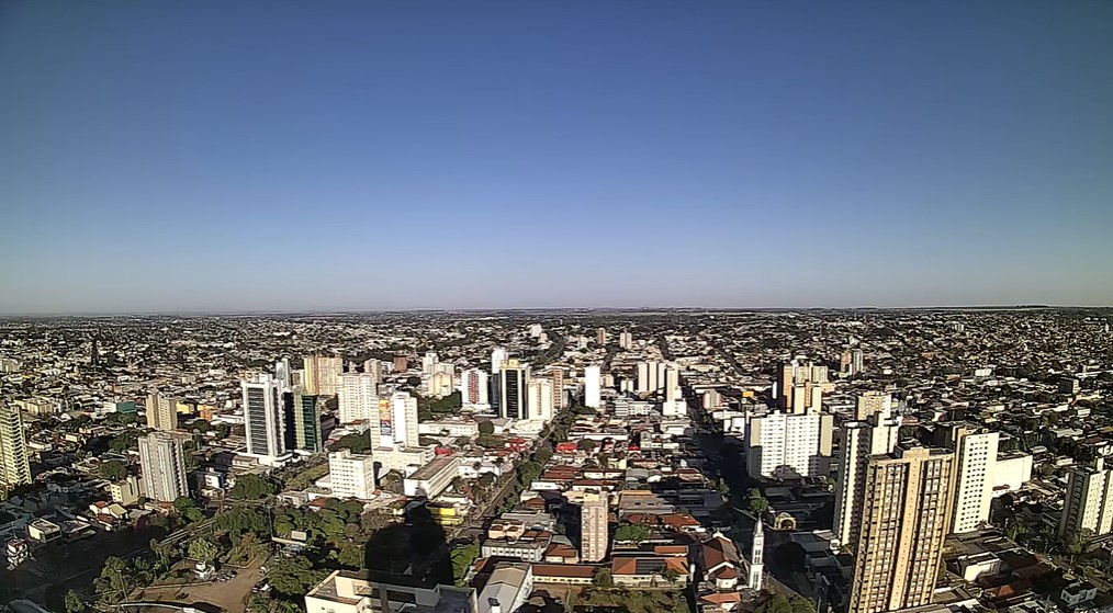 Campo Grande nesta manhã de sábado