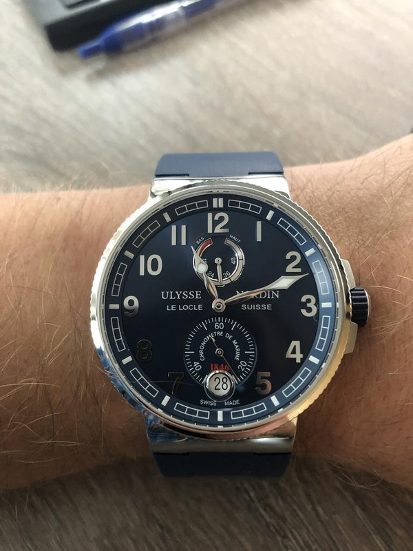 Ulysse Nardin Marine Chronometer 43mm 0-F1-A5391-A641-4-B73-8-CEF-B43337-D7725-E