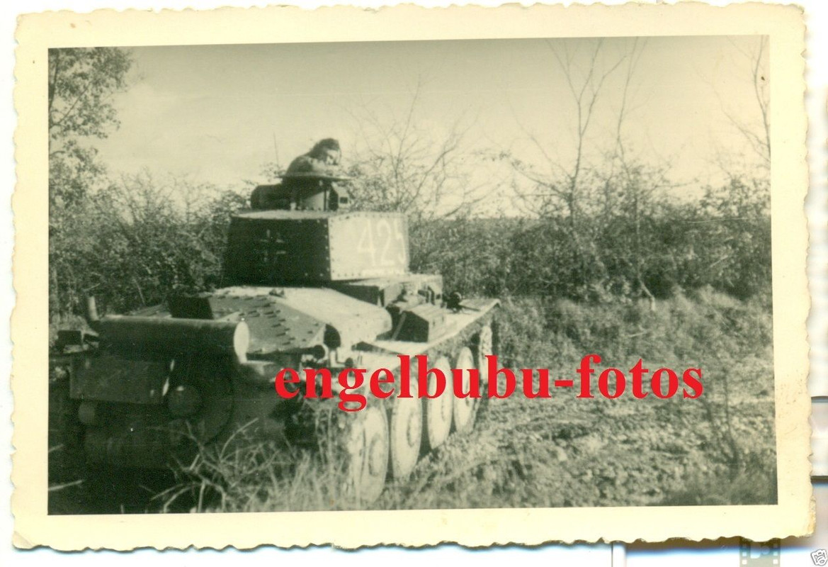 PANZER - Dtsch. PANZER 35  38 (t) - BALKENKREUZ 