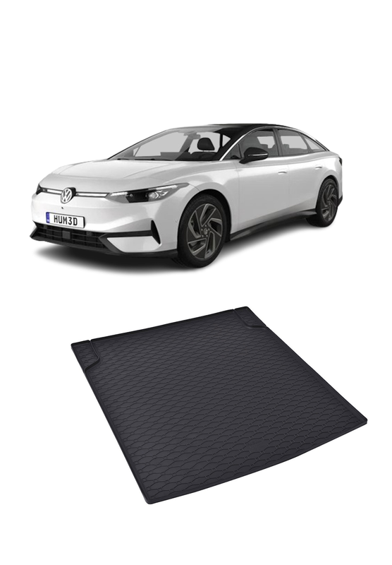 Tavita auto Volkswagen ID.7 2024-prezent, protectie portbagaj, Cri-Flo, din cauciuc 100%, compatibil cu autoturismul Volkswagen ID.7