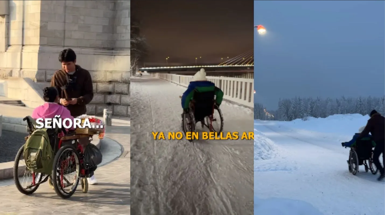 Vendedora de dulces se hace viral por conocer Finlandia por un influencer