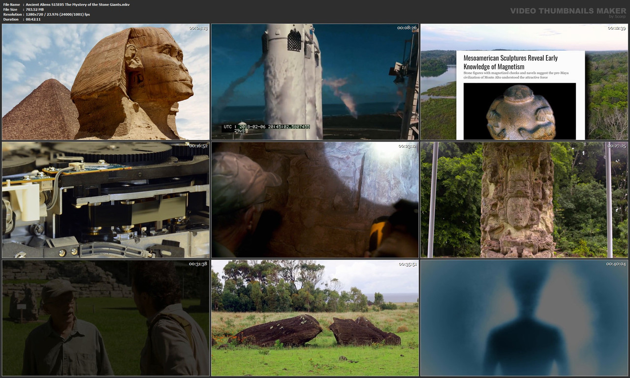 Ancient Aliens S15E05 The Mystery of the Stone Giants.mkv