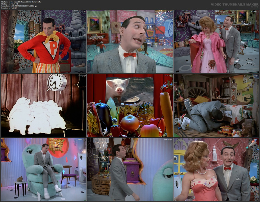 Pee-wee's Playhouse S05E02 Mystery.mkv