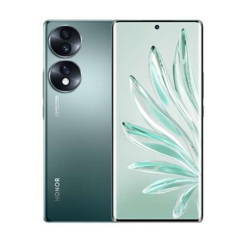 HONOR 70 8GB+128GB, Verde Esmeralda + Honor band 7 + Bluetooth Speaker+ Tote bag