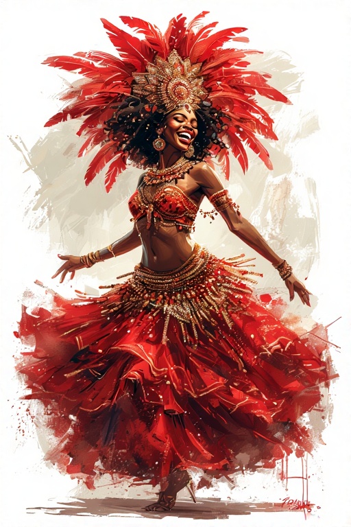 a-glamour-Afro-Brazilian-woman-1