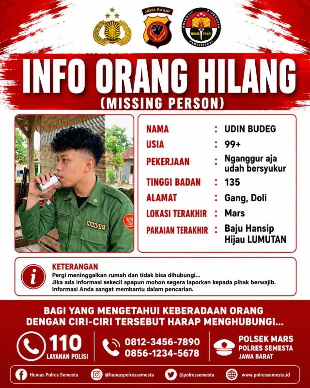 Foto Orang Hilang