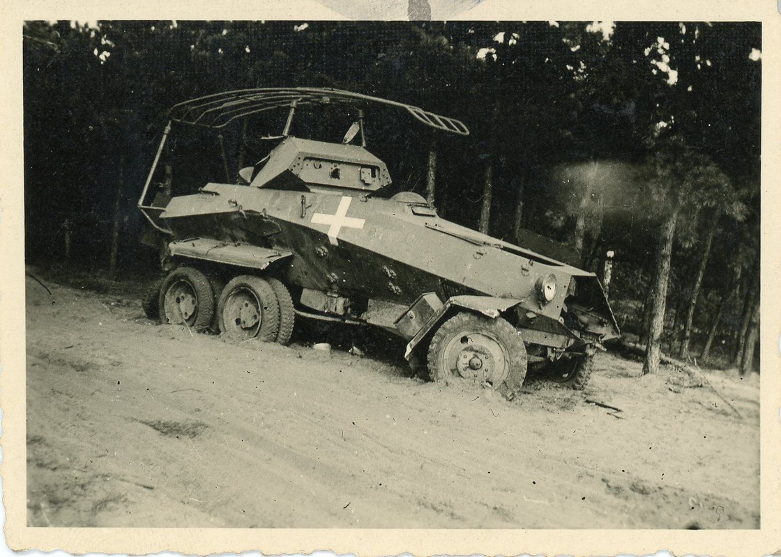 Panzerspähwagen Panzer Tank 6 Rad Foto