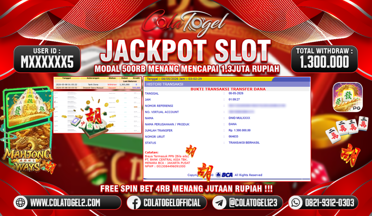 JACKPOT SLOT GACOR!!