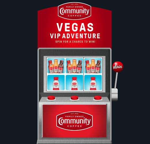 Win Big with Community Coffee’s Vegas Sweepstakes – 184 Prizes!