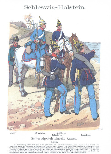 The Army of Schleswig-Holstein, 1851 Schleswig-Holstein-1849