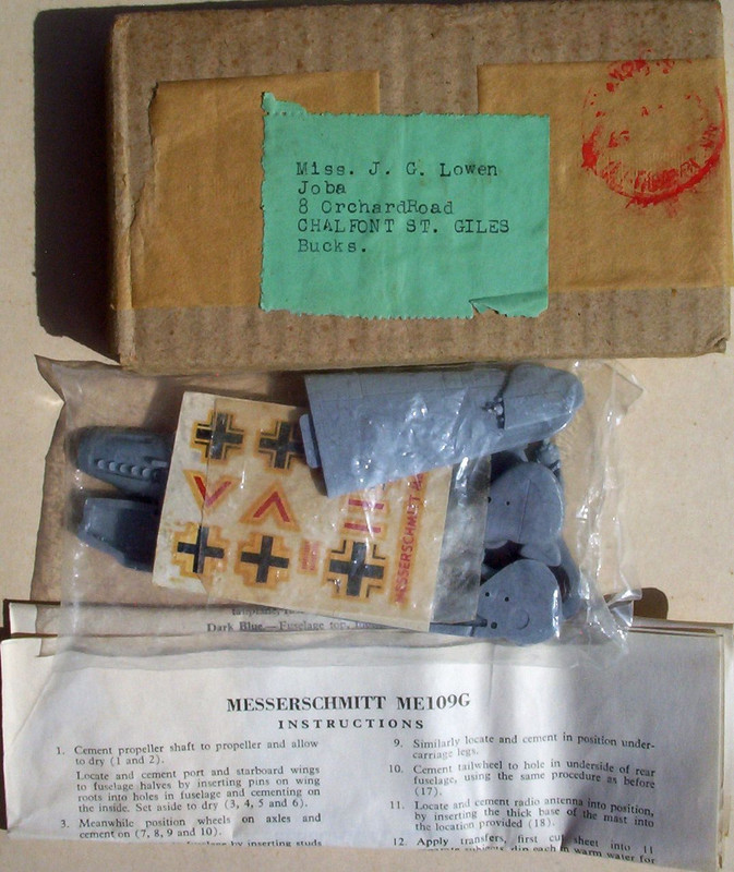 Airfix 72 1384 Messerschmitt Me 109G (Kellogg's)