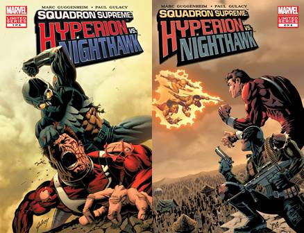 Squadron Supreme - Hyperion vs. Nighthawk #1-4 (2007) Complete