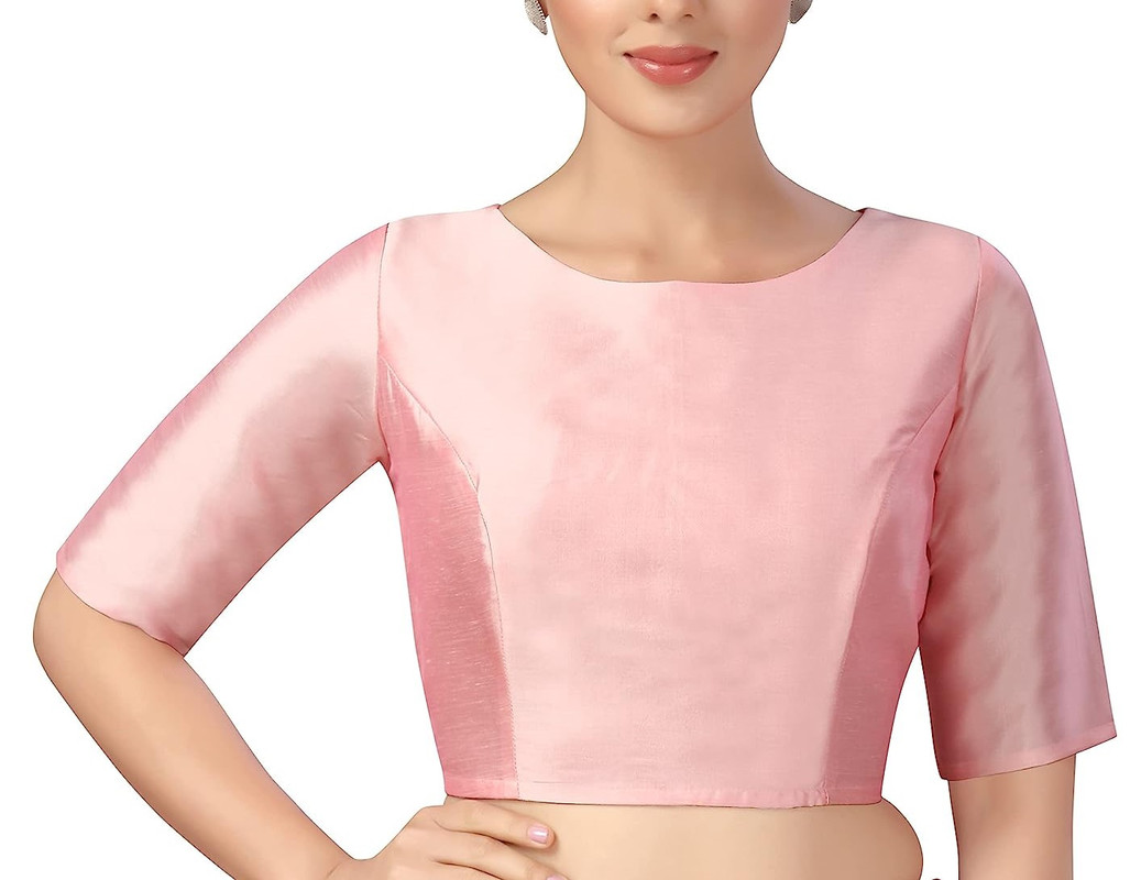 Para mujer Blusa Diseñador Hermosa Lehenga Prenda para el torso recortada Fiesta Ropa Choli Saree Blusa - Imagen 24 de 51
