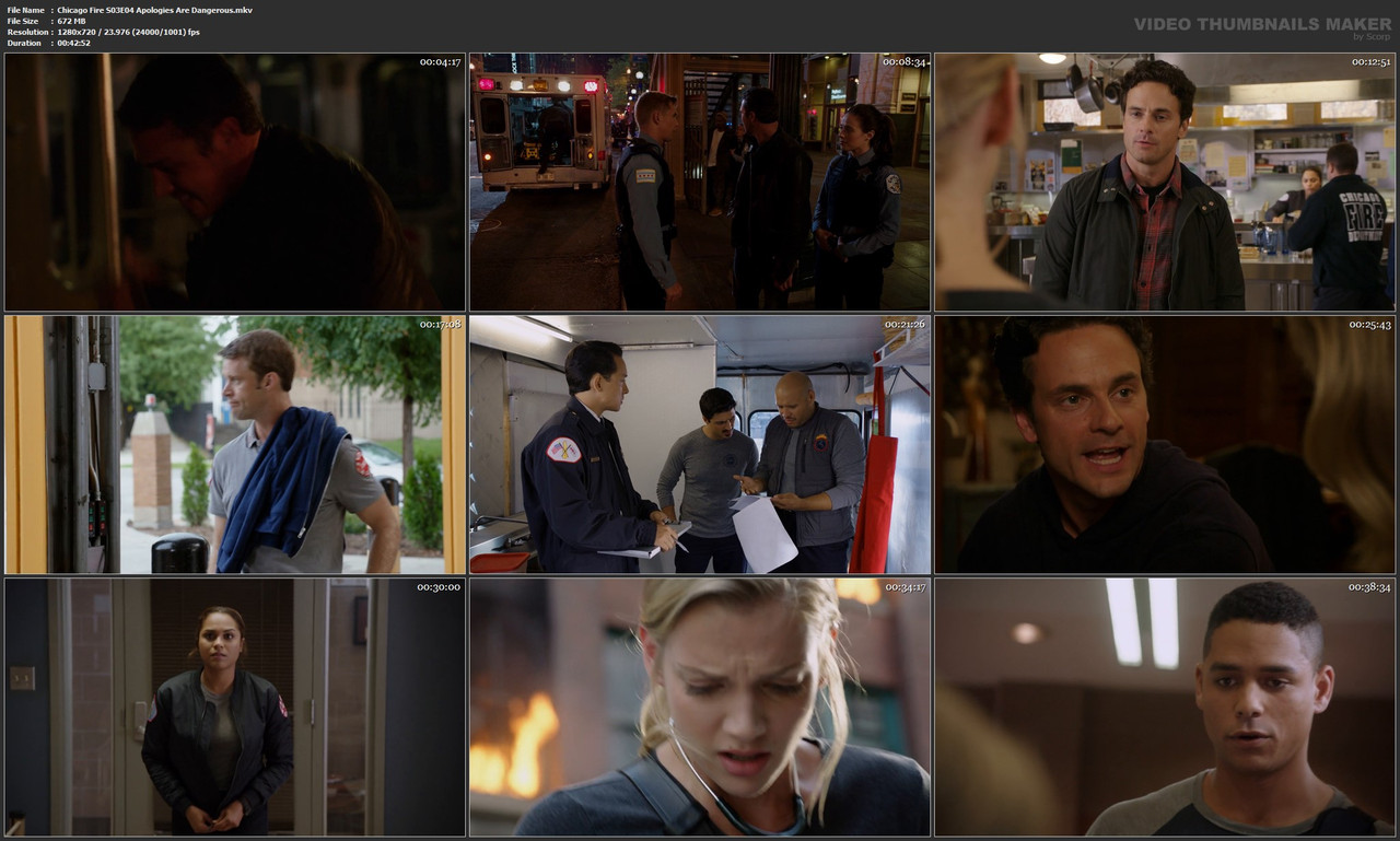 Chicago Fire S03E04 Apologies Are Dangerous.mkv