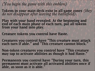 Emblem Commentary Rules Close-up