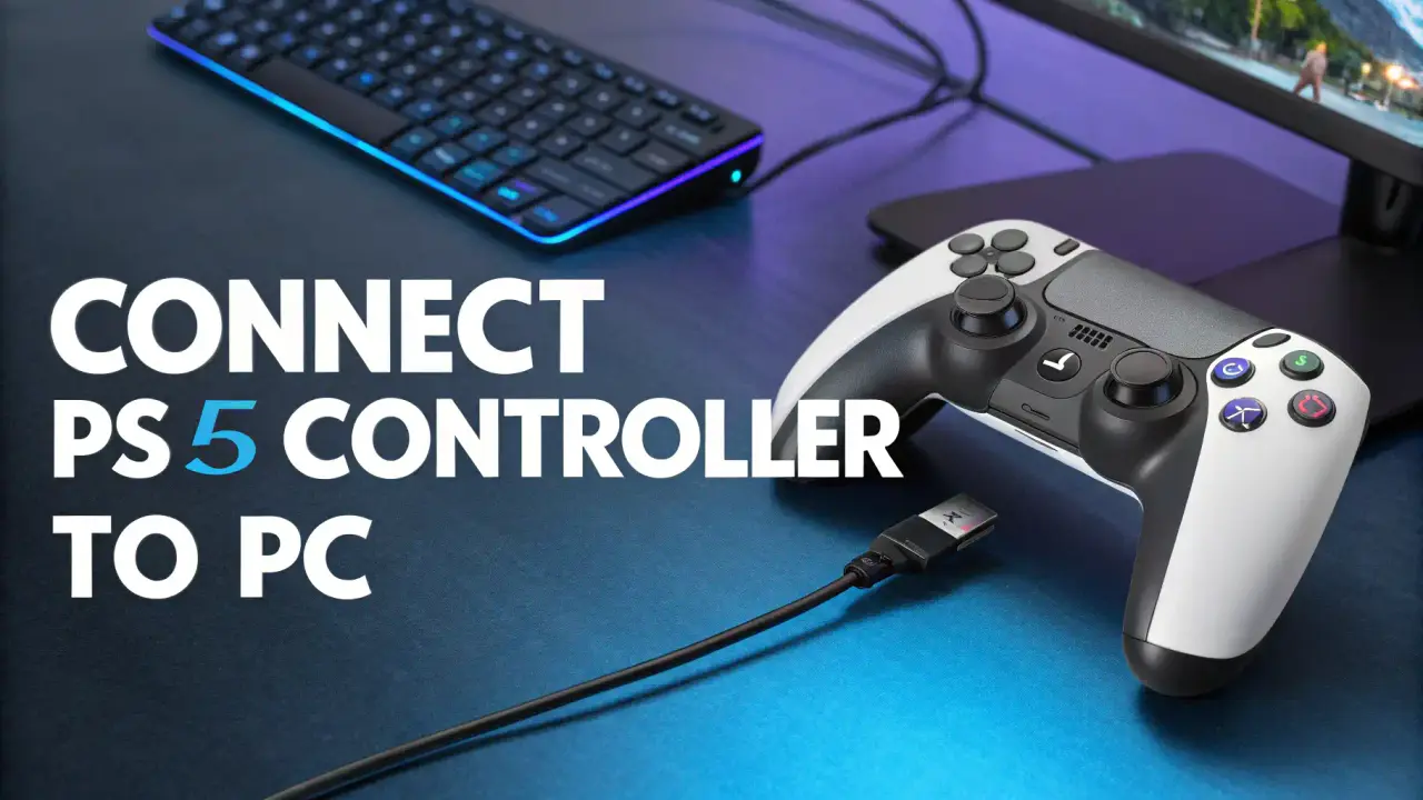 How to Connect PS5 Controller to PC: Complete Guide for Wired and Wireless Setup