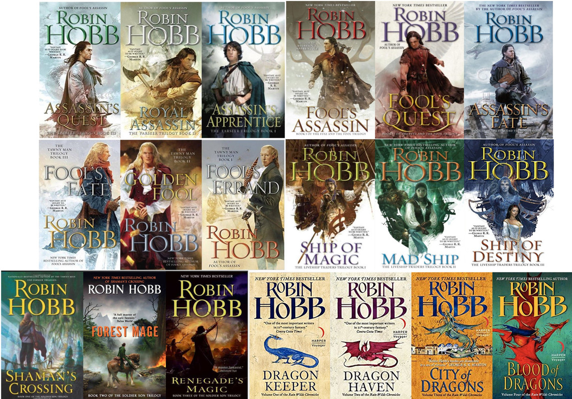 Robin Hobb Fantasy Collection 1-19 MP