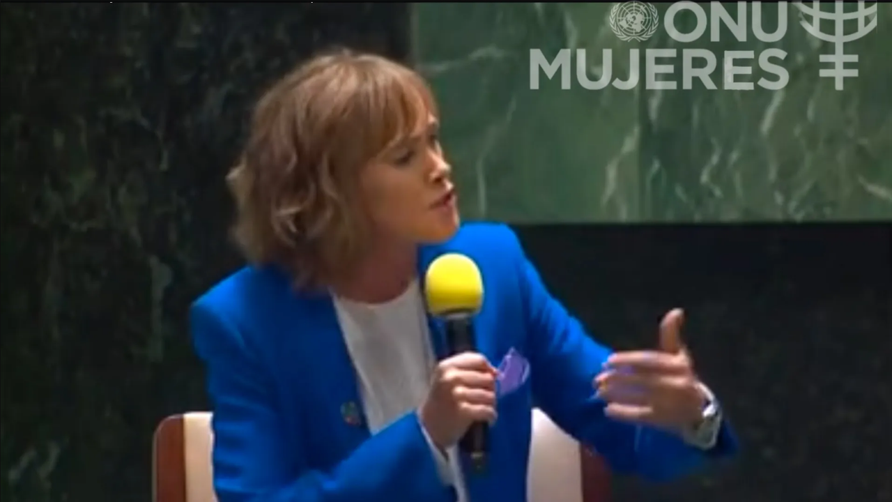 #8M Marion Reimers: mexicana pide ante la ONU seguridad digital para las mujeres