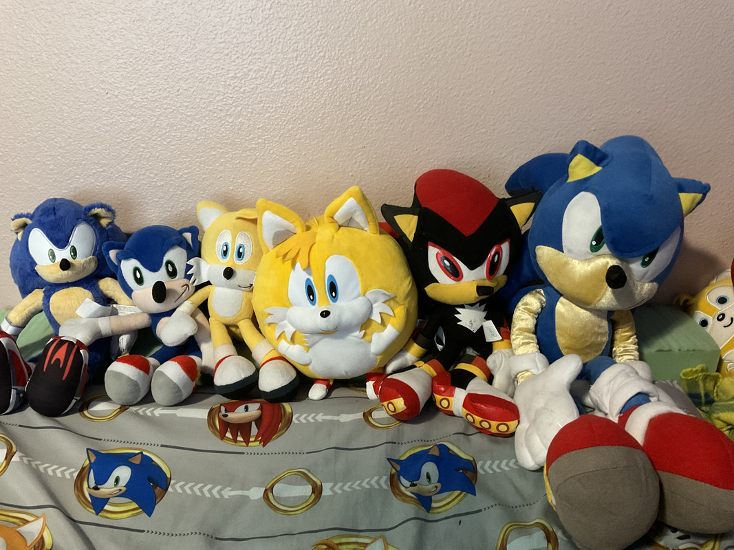 My Sonic Plushie Collection