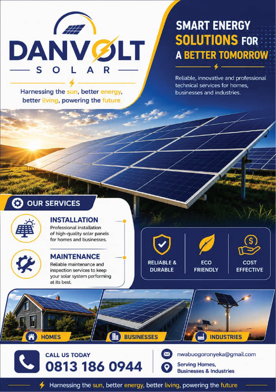 DANVOLT Solar | Brand & Promotional Design