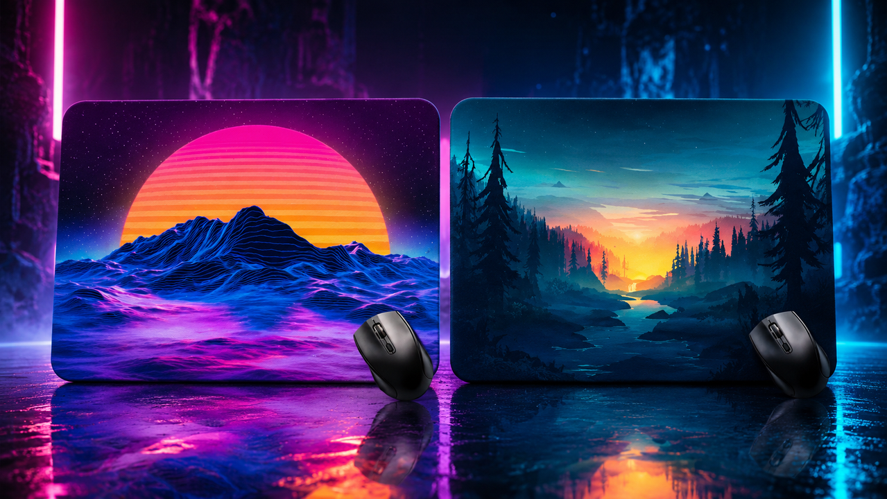 NovaPad Dual Neon Horizons