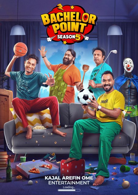 Bachelor Point (2025) S05E01T08 Bengali Bongo Web Series HDRip x264 AAC 2160p 1080p 720p Dwonload