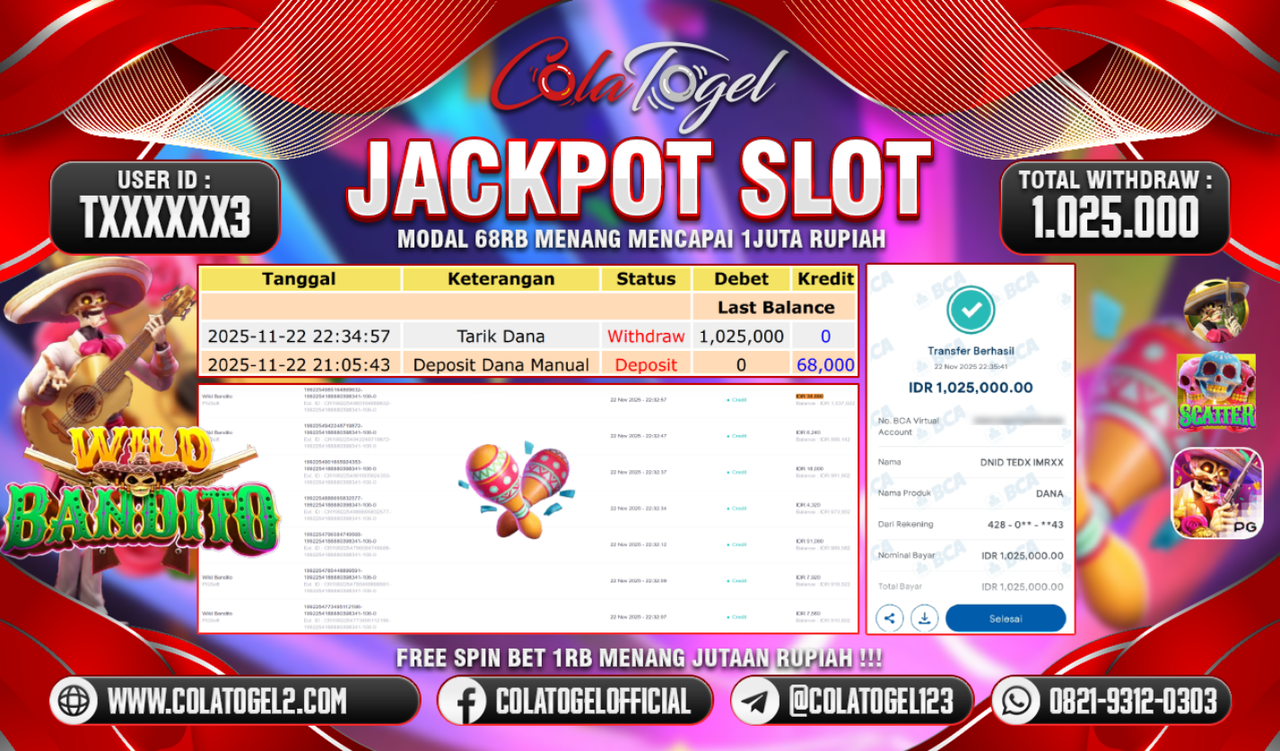 JACKPOT SLOT GACOR!!