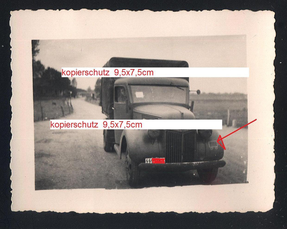 Beute LKW Kfz FORD V3000S Elite XX nummer kennun