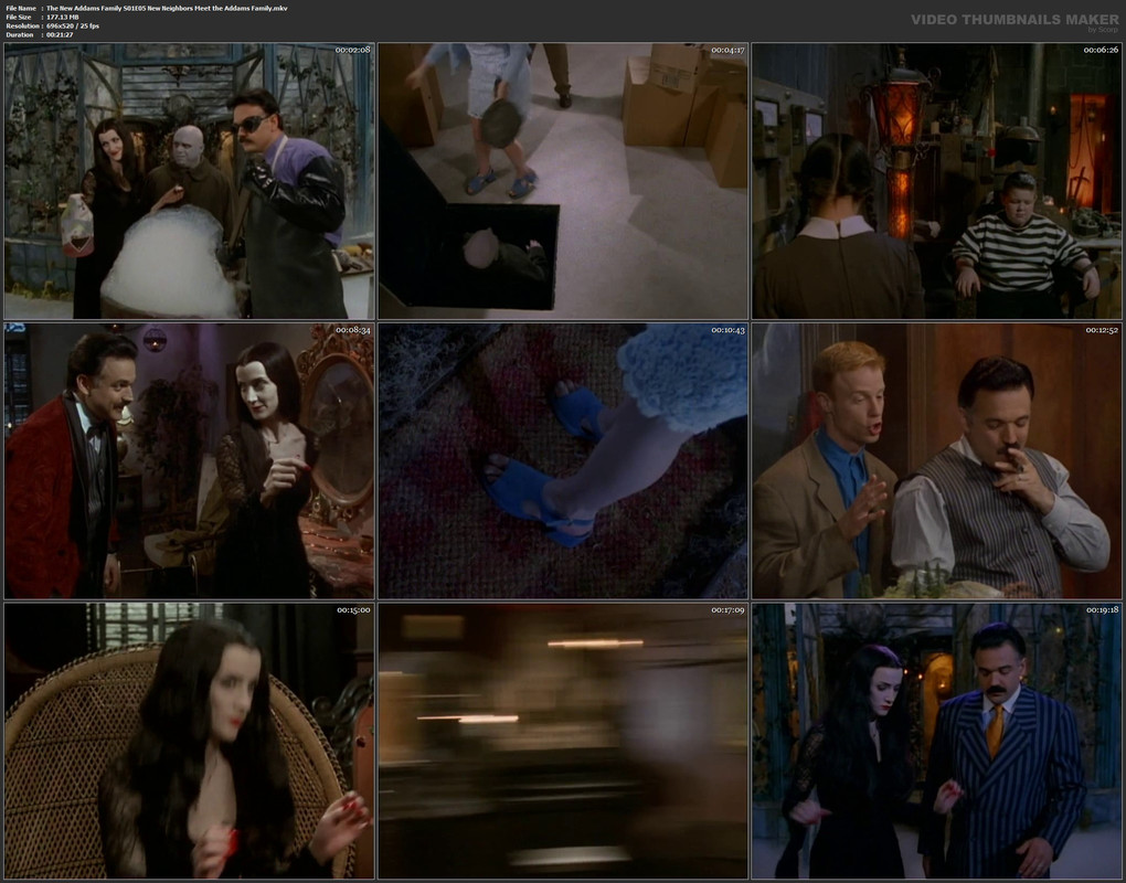 The New Addams Family S01E05 New Neighbors Meet the Addams Family.mkv