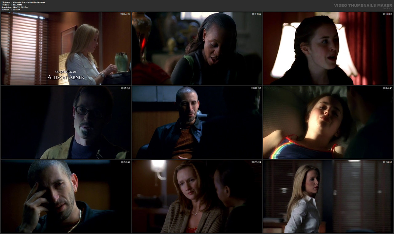 Without a Trace S02E04 Prodigy.mkv