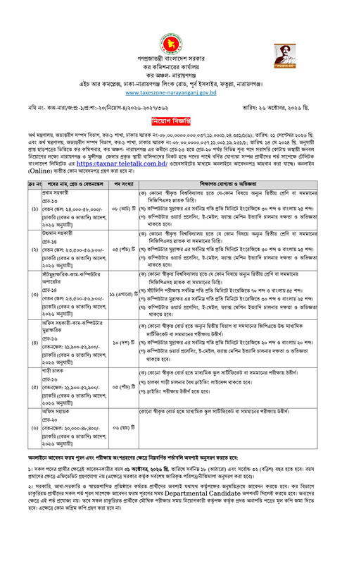 Taxes-Zone-Narayanganj-Job-Circular-2026-PDF-1