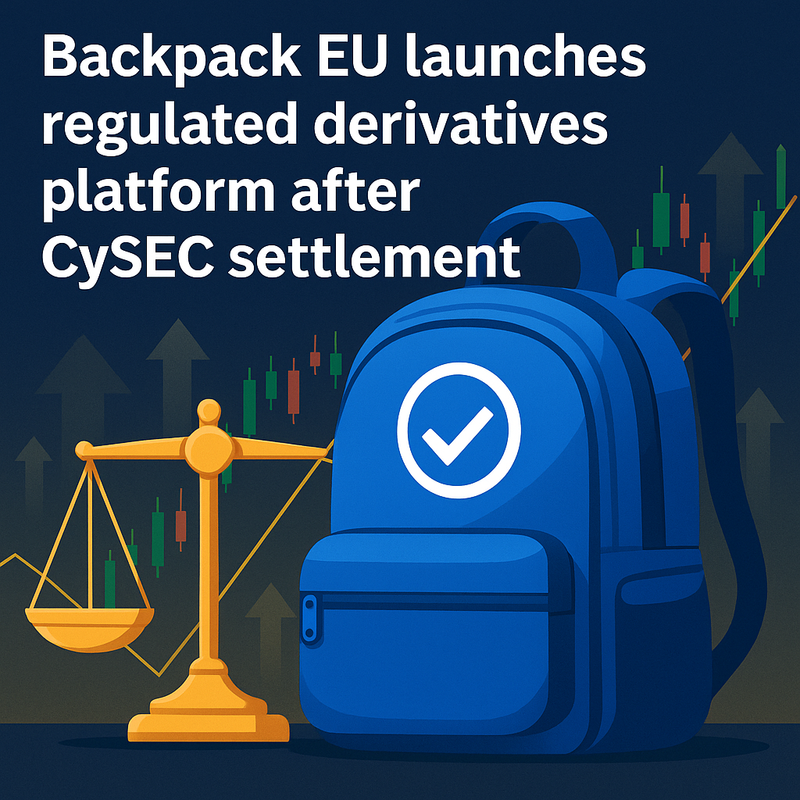 Backpack EU launches regulated derivatives platform after CySEC settlement