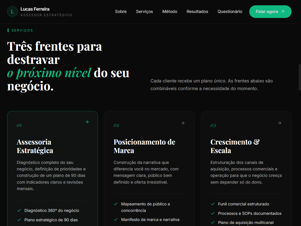Landing Page - Projeto 3