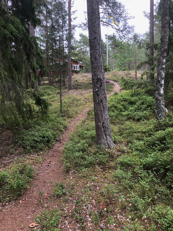 Ägarens hus uppe i backen