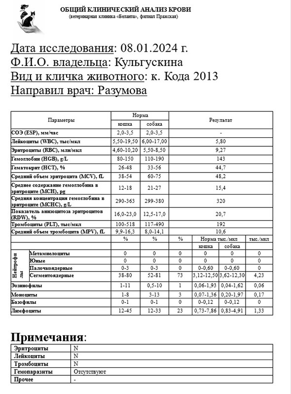 оак