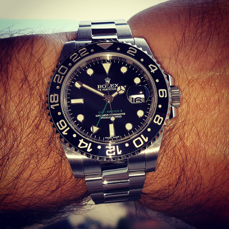 Rolex GMT Master II 40mm Ref 116710LN Cal. 3186 (2)