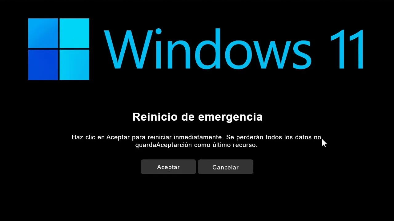 ¿Qué es y cómo activar el reinicio de emergencia en Windows 11?