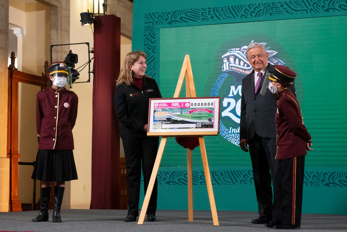 AMLO prepara una nueva rifa para finales del 2021