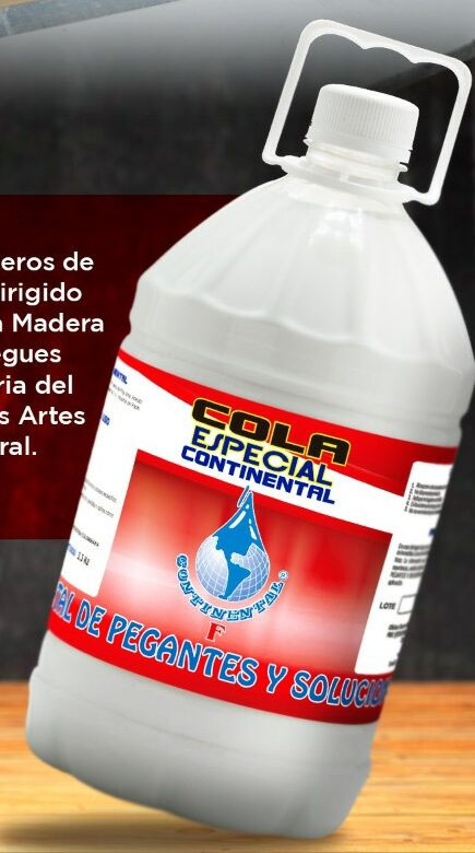 Pegante por galon 3.3 kg color blanco para artes manualidades