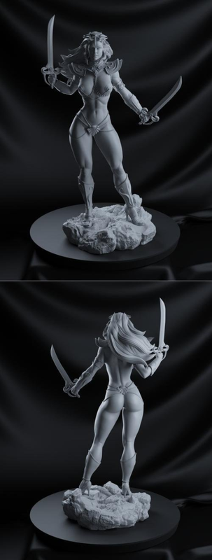 Dejah Thoris Version 2 – 3D Print