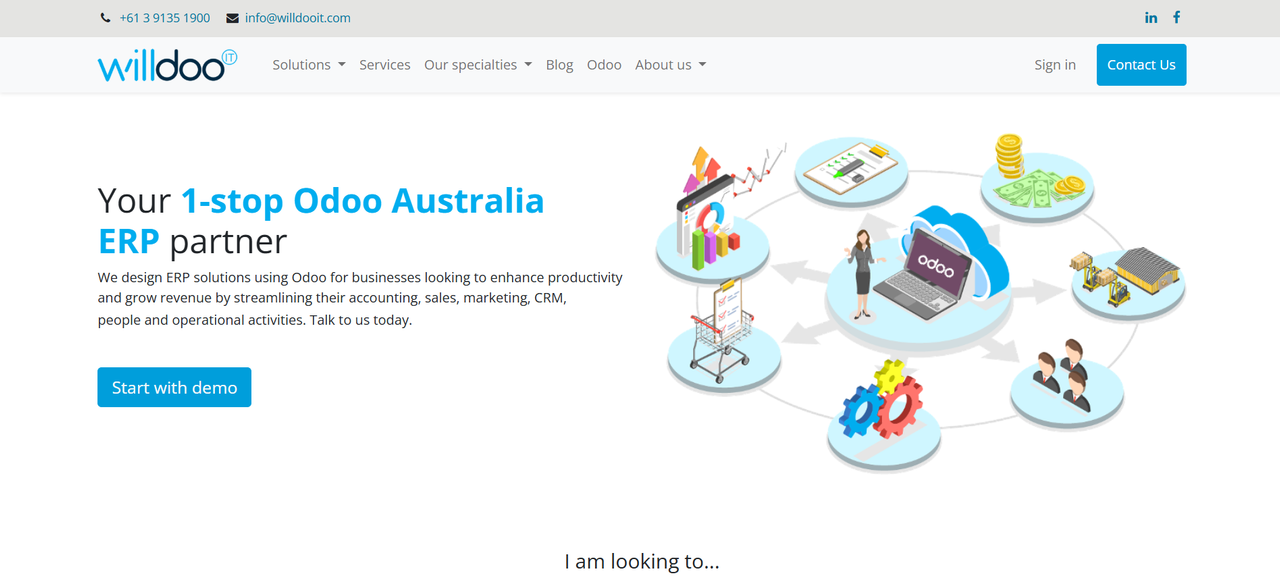 Odoo Development Company in Australia WilldooIT