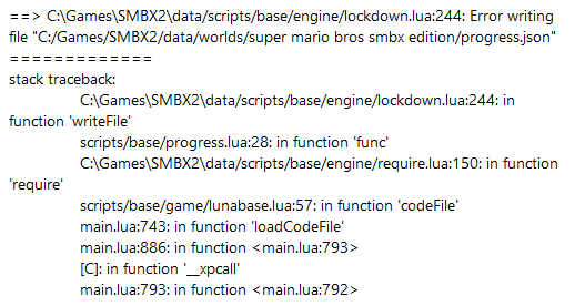 smbx2 lua error