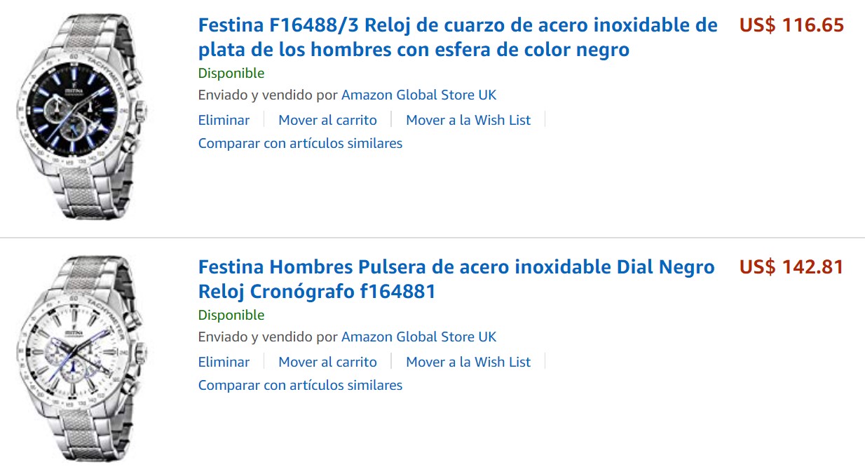 festinas precios